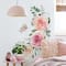 RoomMates Pink Roses Peel &#x26; Stick Giant Wall Decals
